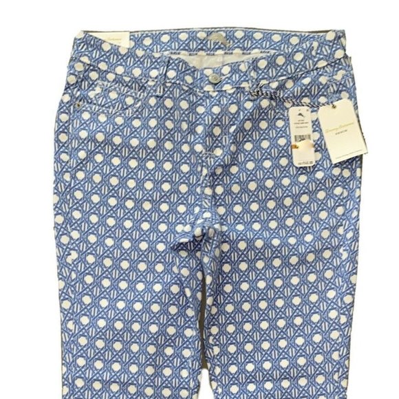 Tommy Bahama Denim NWT Cataline Caning Ankle Jeans - Picture 2 of 11